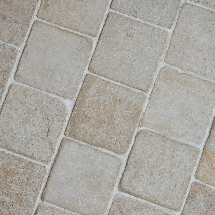 French Limestone Tumbled Tile Pavers (FL808)