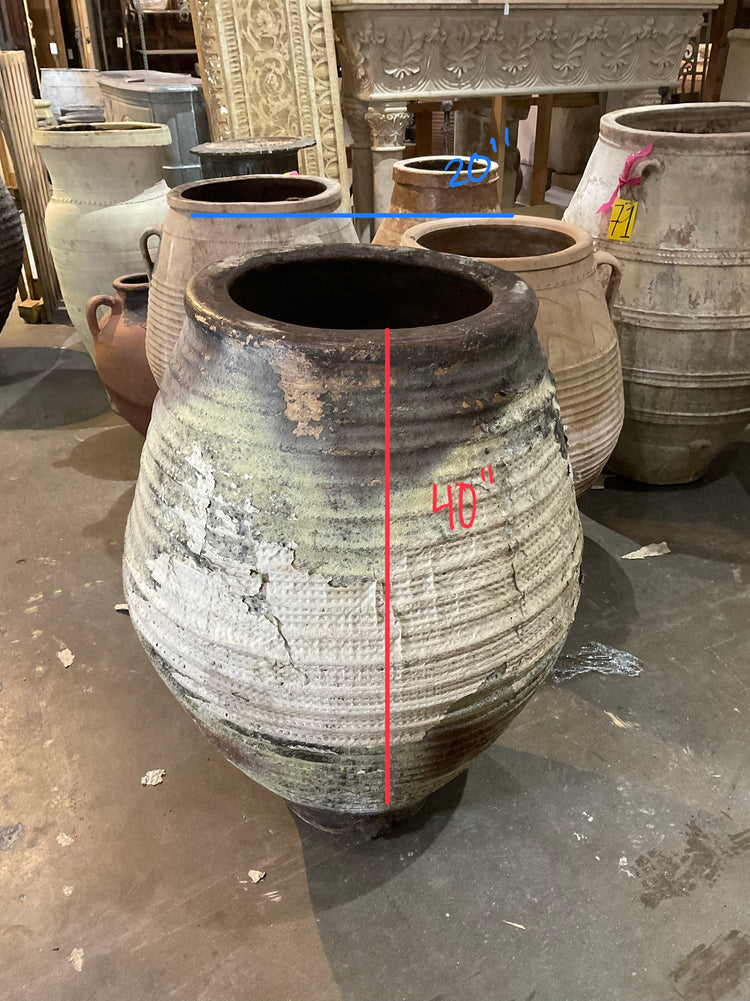 Greek Terracotta Planter (V-NUZS)