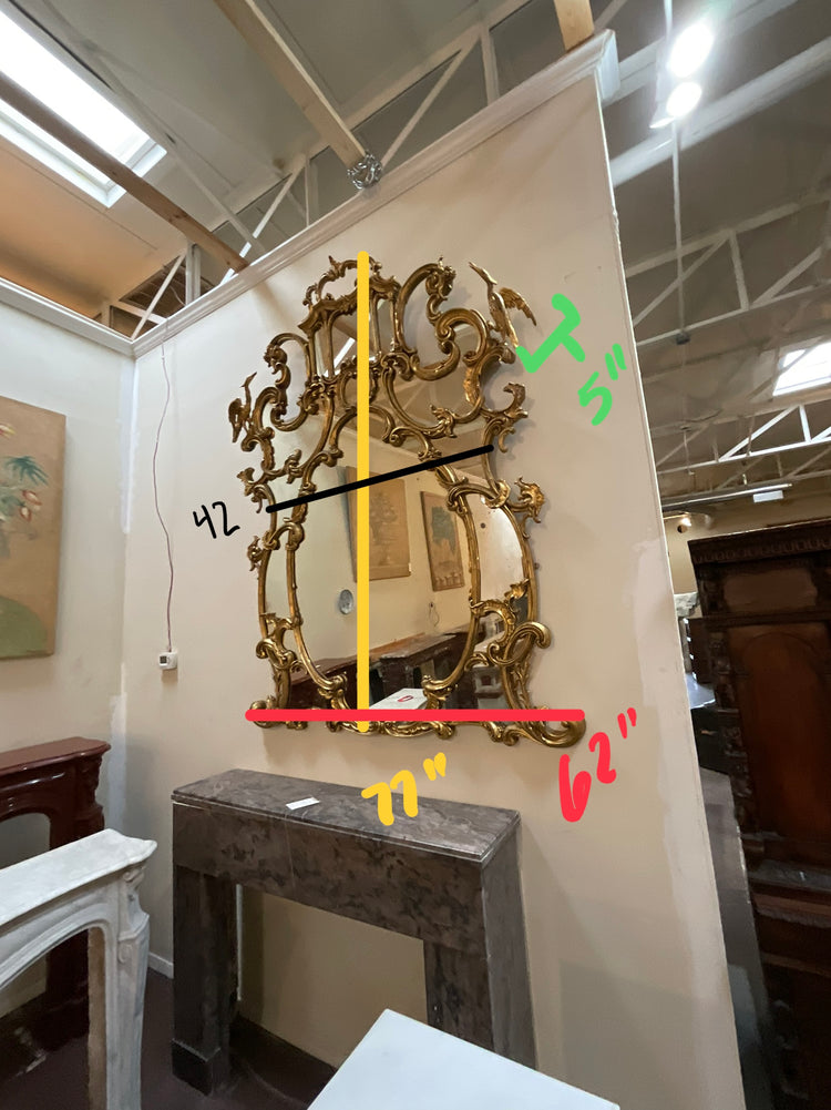 Georgian Baroque Mirror (HD-X3299)