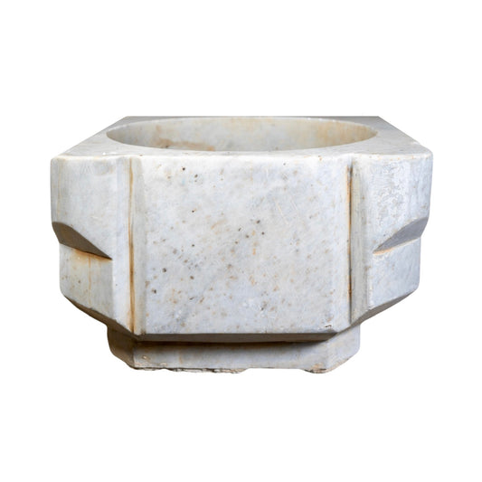 French White Carrara Marble Sink (S-UO5G)