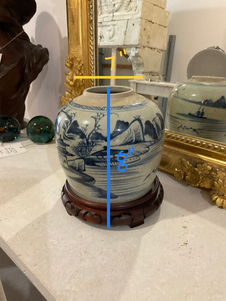 Antique Chinese Porcelain Storage Jar (HD-ABRS)