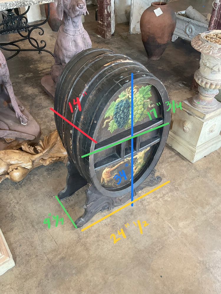 French Wooden Cognac Brandy Barrel (HD-HQYS)