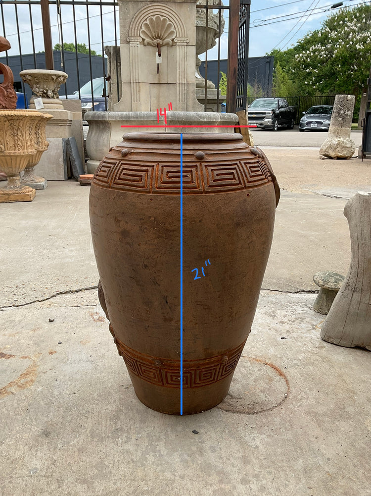 Chinese Ceramic Terracotta Planter (V-UTFY)