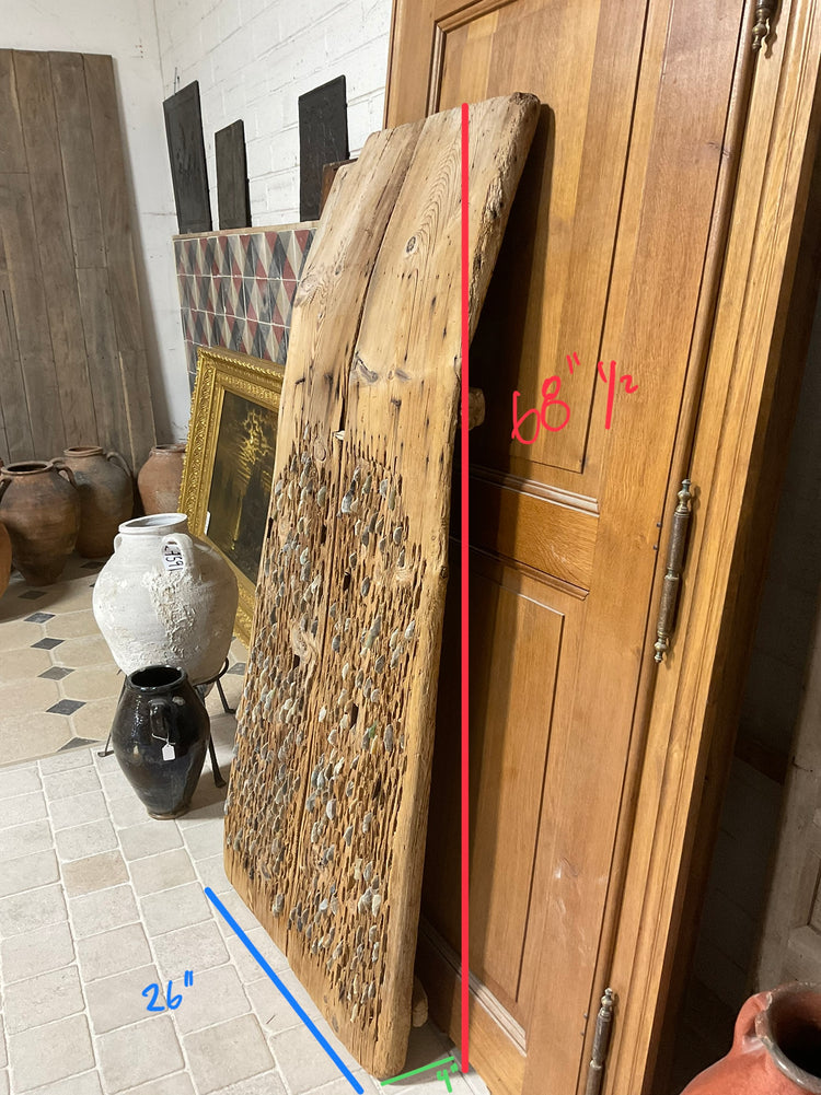 Greece Wooden and Flint Stone Thresher