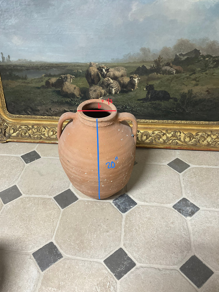Greek Terracotta Water Vessel (V-0GFS)