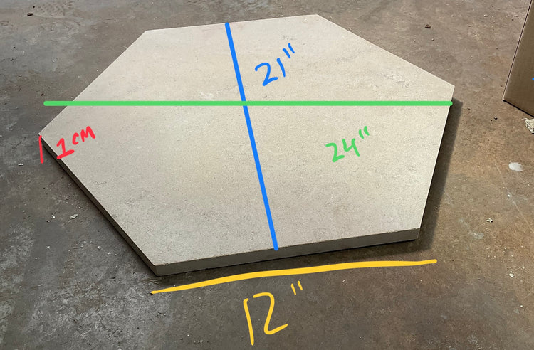 French Limestone Hexagonal Tile (STONE-JRZO)