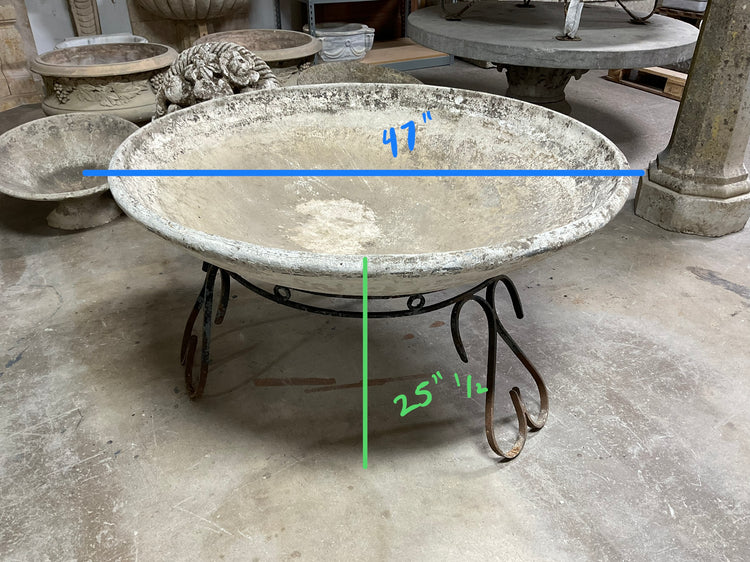 Swiss Saucer Planter By Willy Guhl (V-BEFV)