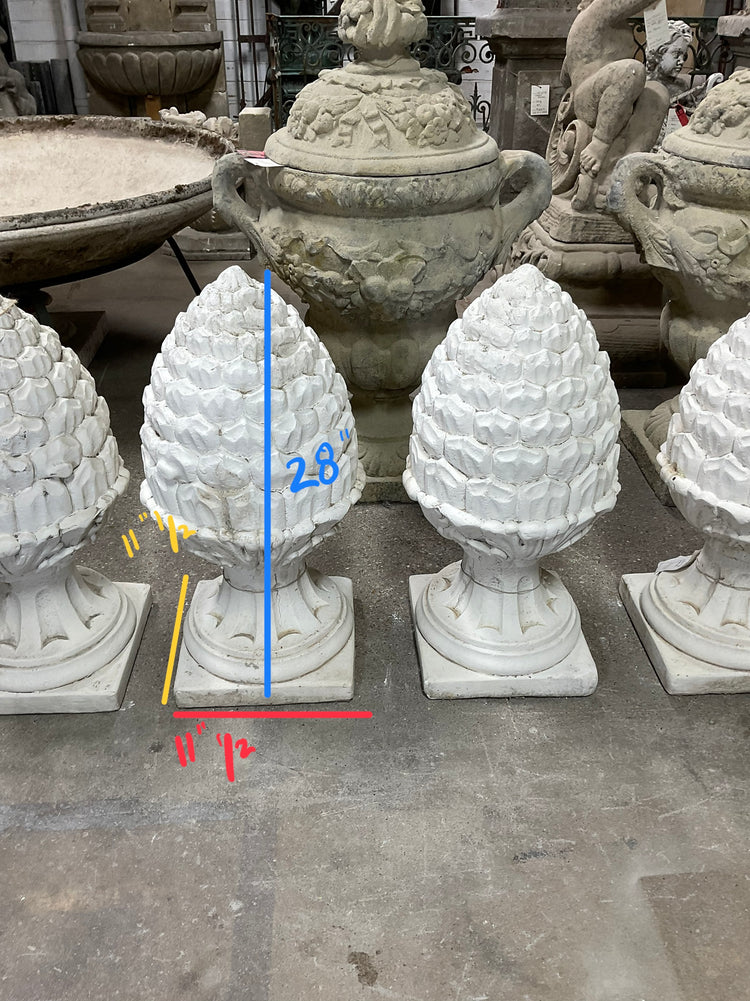 Contemporary French Reconstituted Stone Finial (GE-X3154)