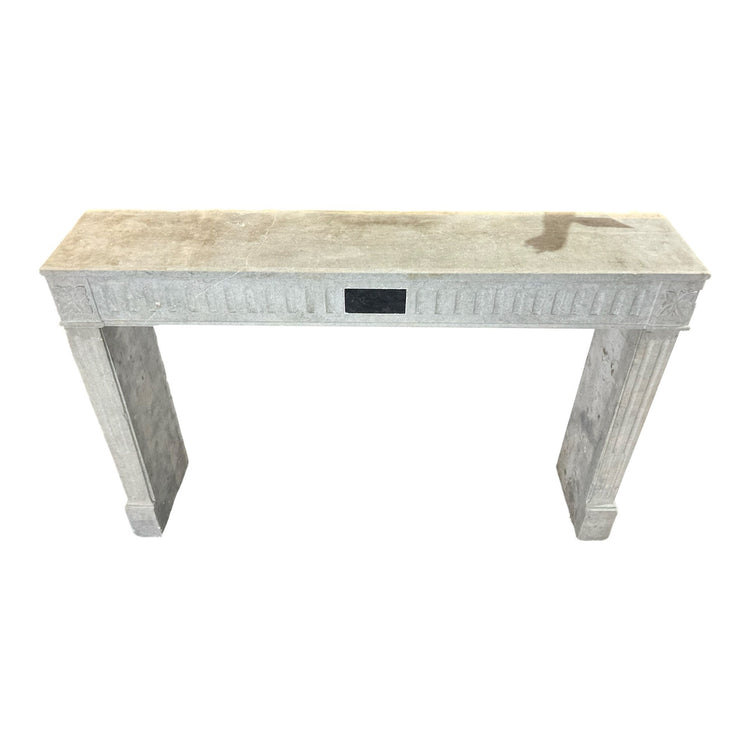 Antique Belgian Bluestone Mantel (M-YXHM)