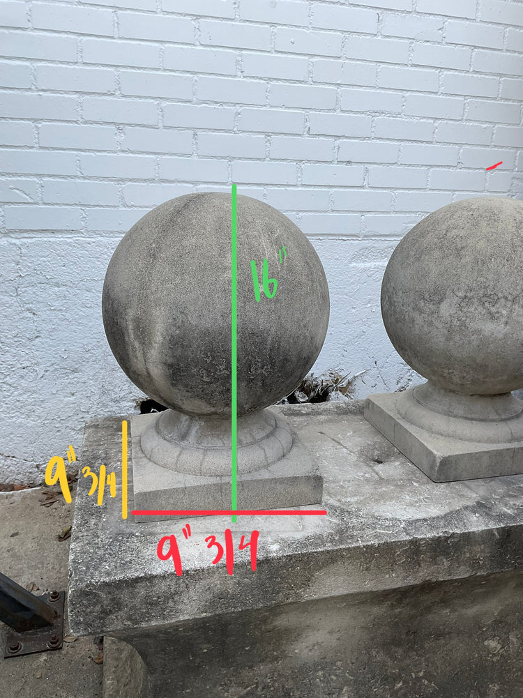 French Round Ball Finial (GE-49612)