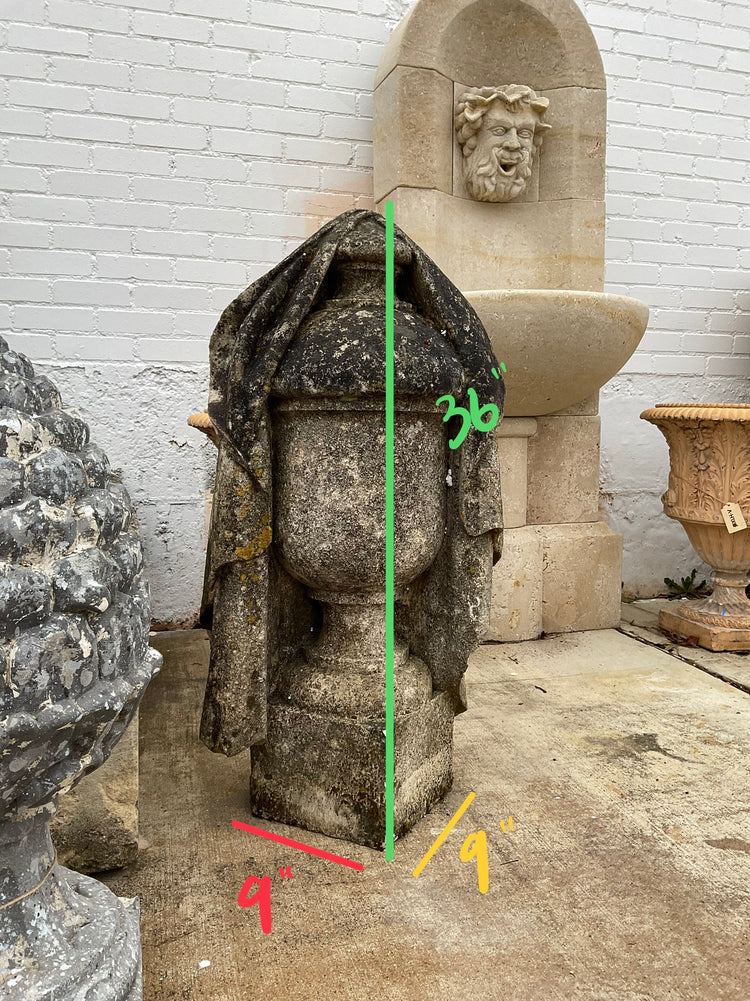 French Limestone Memorial Finial (GE-TACJ)