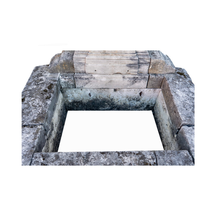 Antique French Limestone Wall Fountain (F-HJAK)