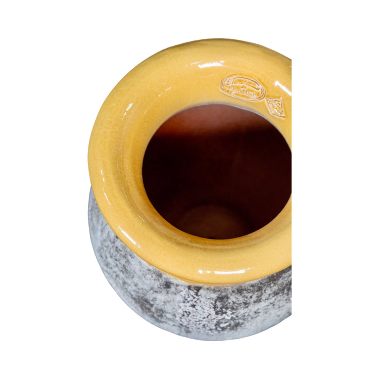 Contemporary French Glazed Terracotta Oil Jar (V-FVHE)