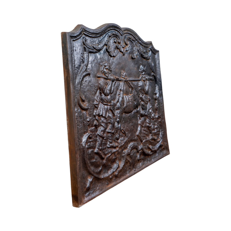 Antique French Iron Fireback (FA-FDHR)