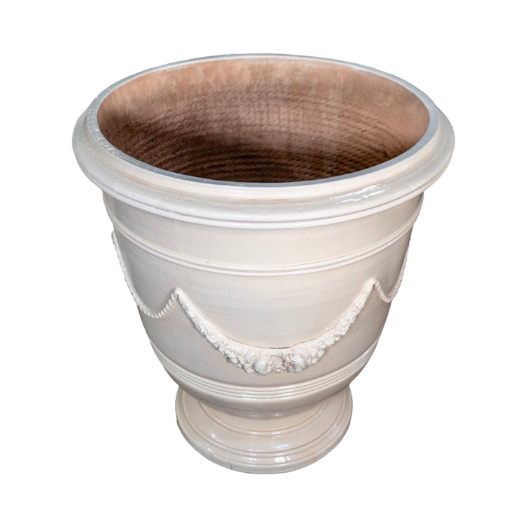 Contemporary French Glazed Terracotta Vase (V-HRFB-A)