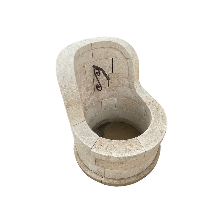 Contemporary French Limestone Central Fountain (FO47)