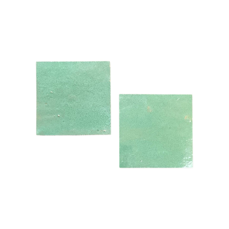 Moroccan Glazed Medium Moss Green Terracotta Tile (TC-M-DARKMOSS)