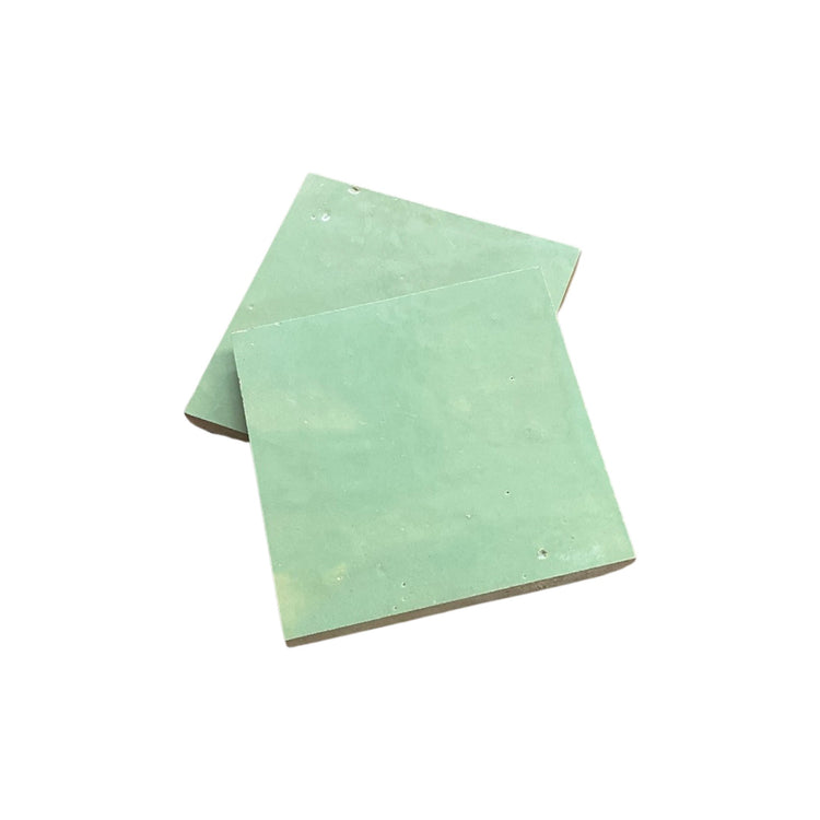 Moroccan Glazed Light Moss Green Terracotta Tile (TC-M-MOSSGREEN)