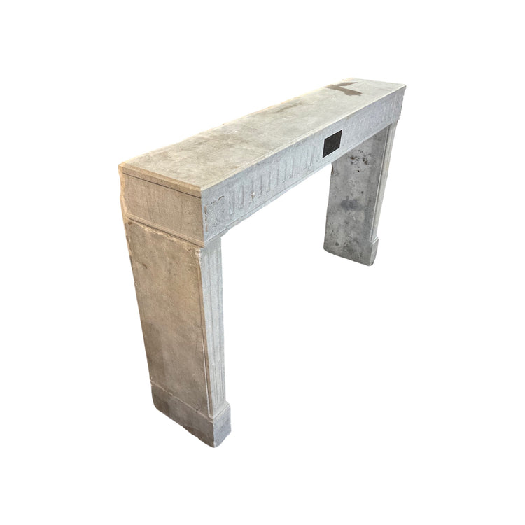 Antique Belgian Bluestone Mantel (M-YXHM)