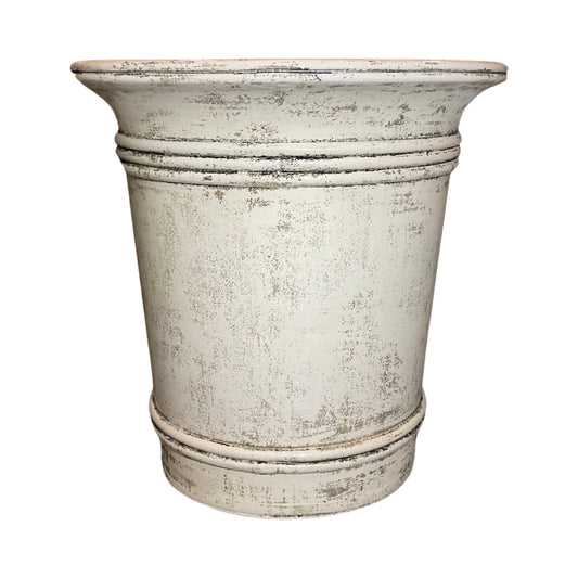Contemporary French Glazed Terracotta Planter (V-MRDU)