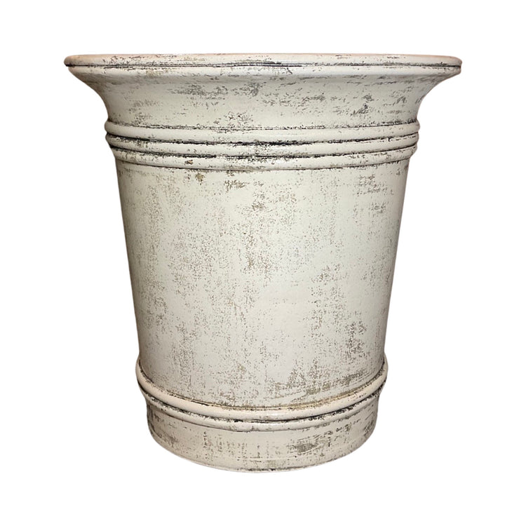 Contemporary French Glazed Terracotta Planter (V-MRDU)