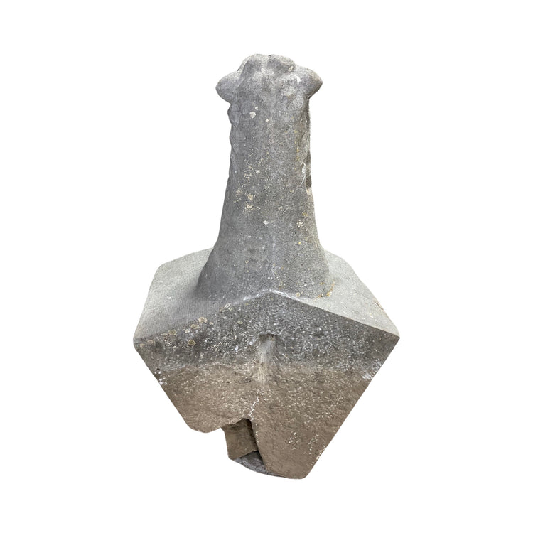 Pair of Belgian Bluestone Sculpture Gargoyles (GE-HPDU)