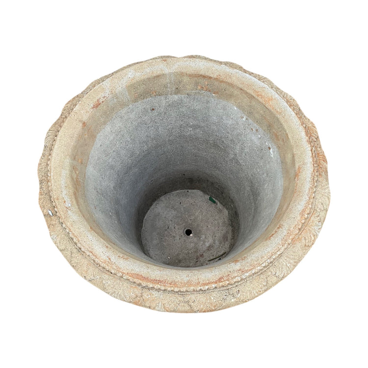 French Limestone Anduze Planter (V-JSBF)