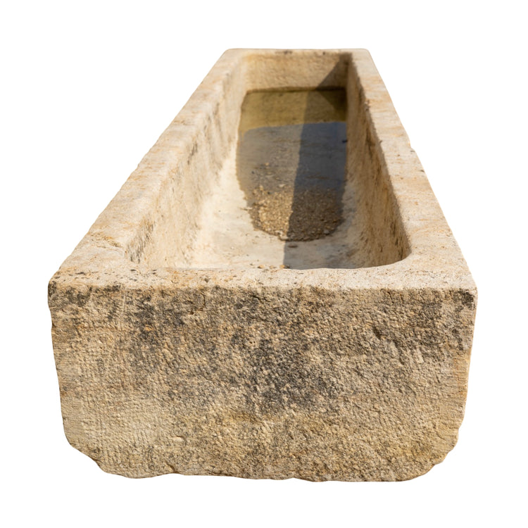 Antique French Limestone Trough (T-TRVC)