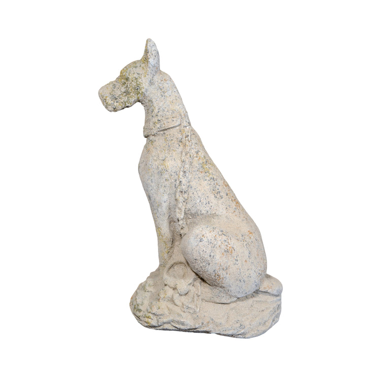 Pair of Contemporary French Granite Composite Boxer Sculptures (GE-RZPV)