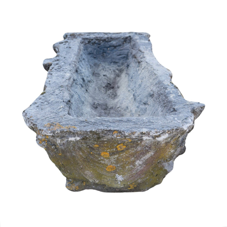 French Faux Bois Limestone Trough (T-ZCRG)