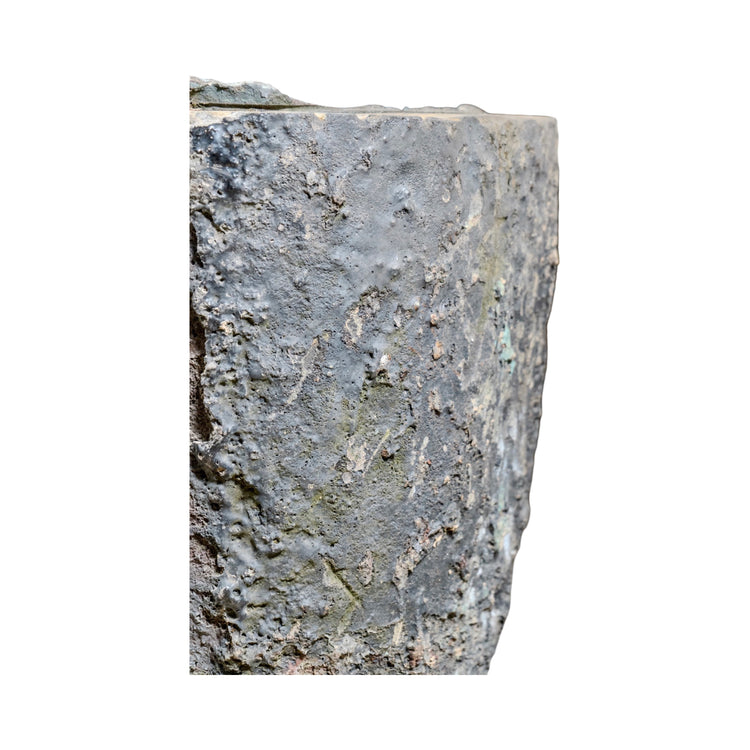 Antique French Volcanic Lava Stone Planter (V-CHME)