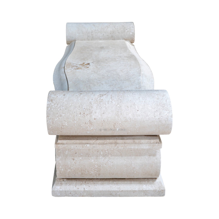 Contemporary French Limestone Bench (GE-EVGH)