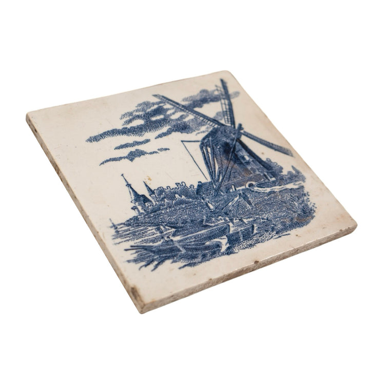 Belgian Glazed Delft Stippling Tiles (HD-SGZM)