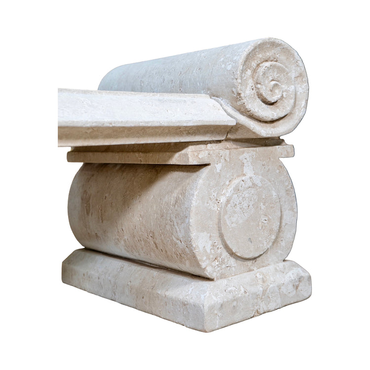 Contemporary French Limestone Bench (GE-EVGH)