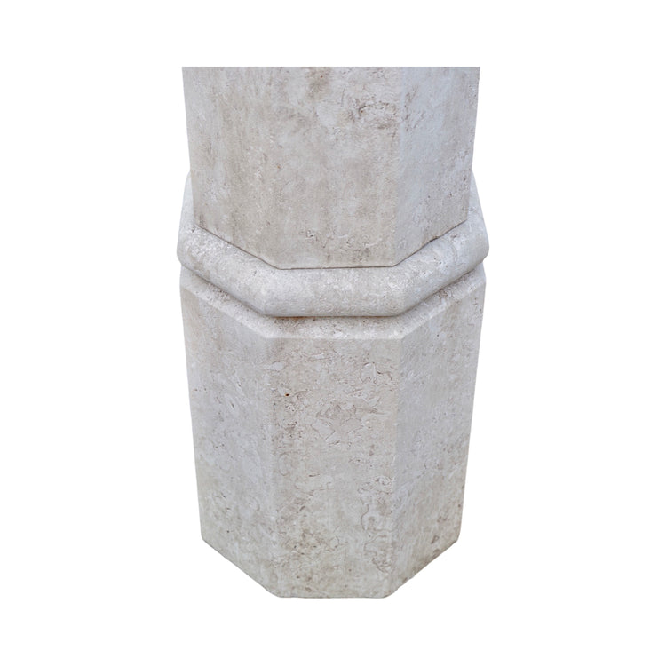 Contemporary French Limestone Circular Central Fountain (F-DJBN)