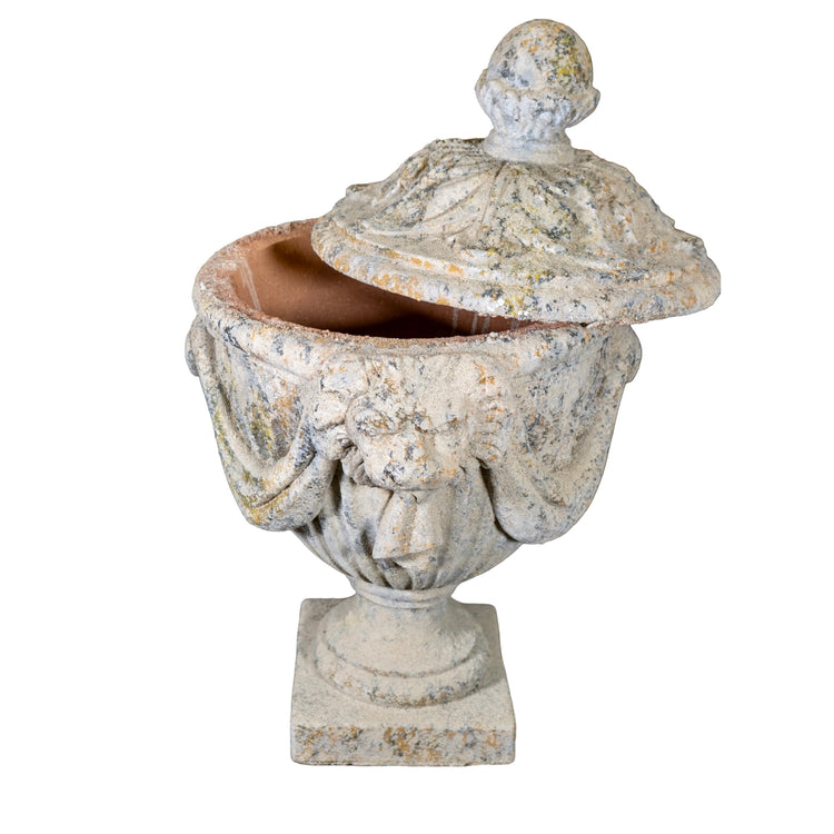 Contemporary French Reconstituted Stone Urn (V-V931)