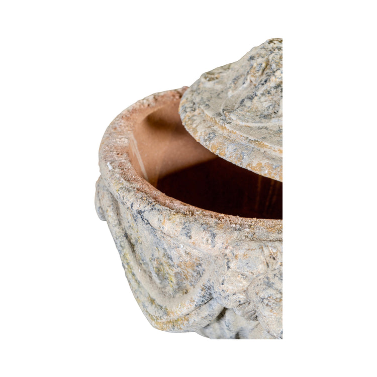 Contemporary French Reconstituted Stone Urn (V-V931)