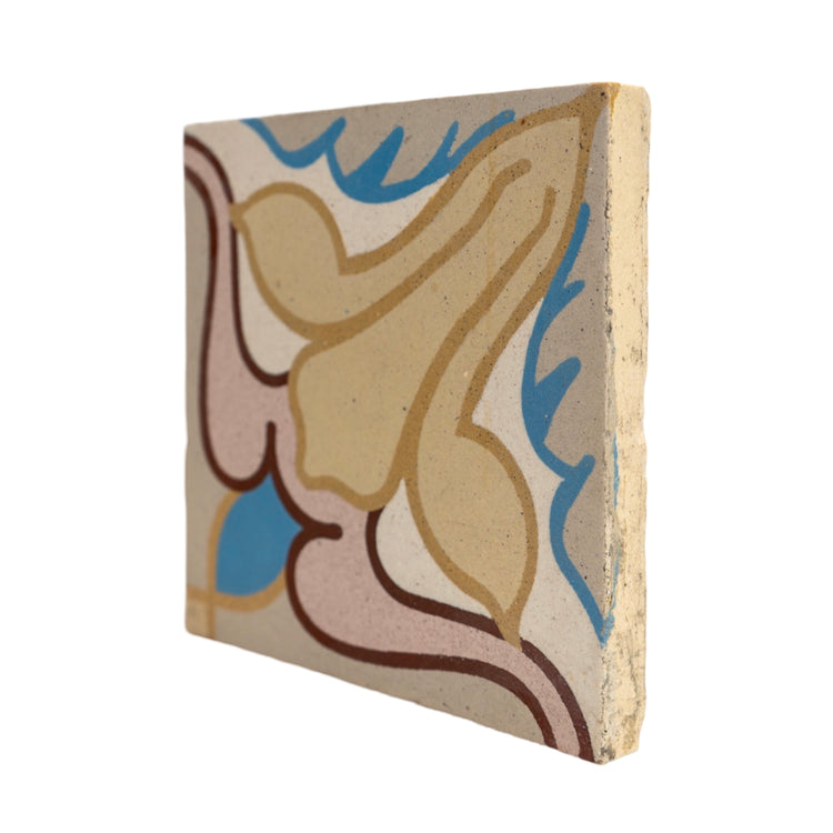 Reclaimed French Encaustic Concrete Tile (ET-BGPS)