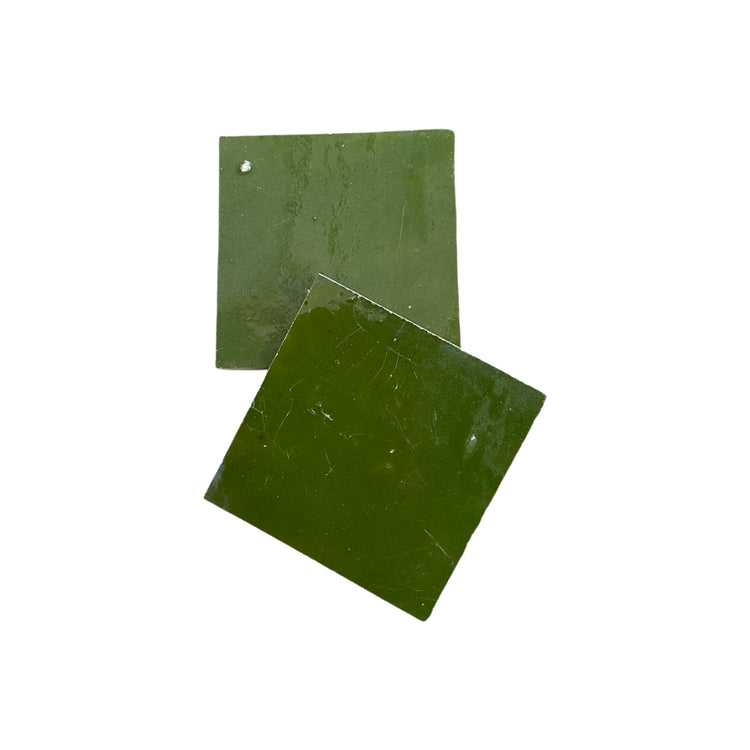 Moroccan Glazed Dark Olive Terracotta Tile (TC-M-DARKOLIVE)