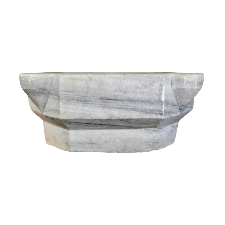 French White Carrara Marble Sink (MS256)