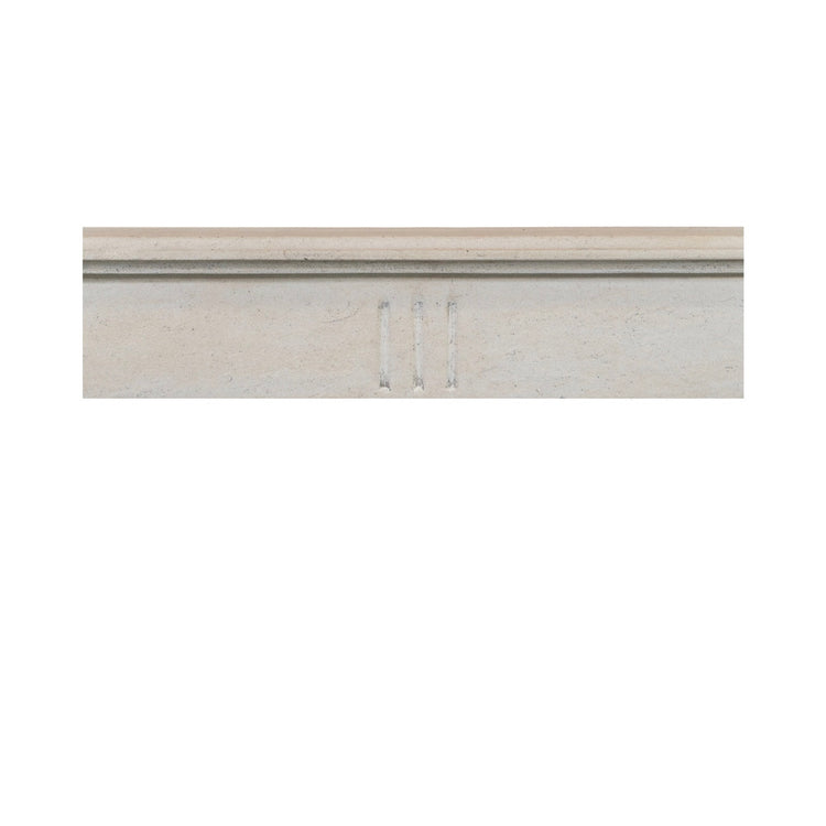 Antique French Limestone Mantel (M-PLNZ)