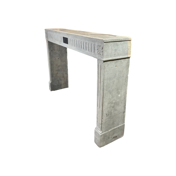 Antique Belgian Bluestone Mantel (M-YXHM)