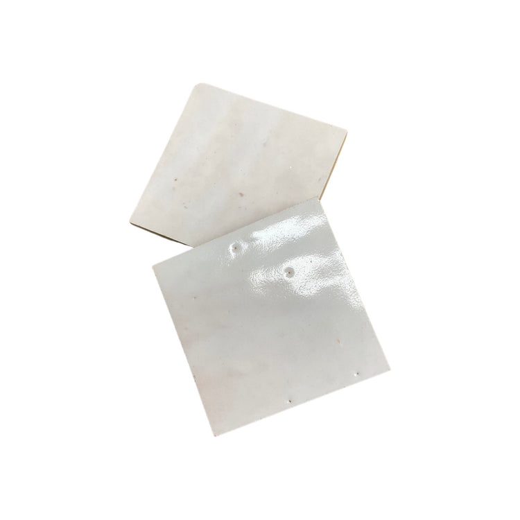 Moroccan Glazed Off-White Terracotta Tile (TC-M-OFFWHITE)