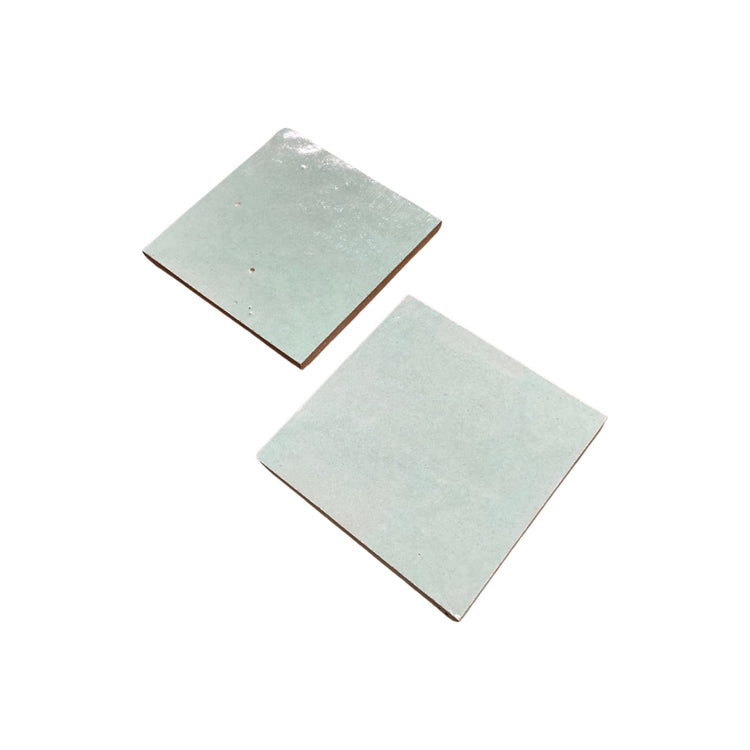 Moroccan Glazed Light Mint Terracotta Tile (TC-M-LIGHTMINT-B)