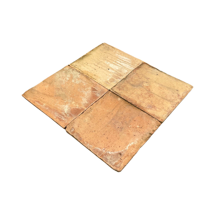 Reclaimed French Terracotta Square Tile (TC-FQNM)