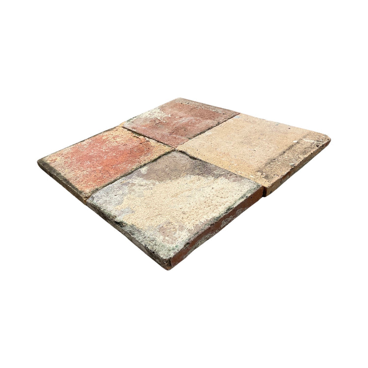 Reclaimed French Terracotta Square Tile (TC-XCMB)