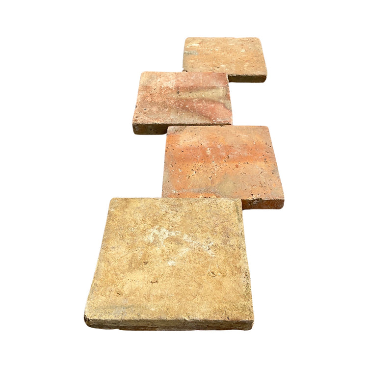 Reclaimed French Terracotta Square Tile (TC-DXUC)
