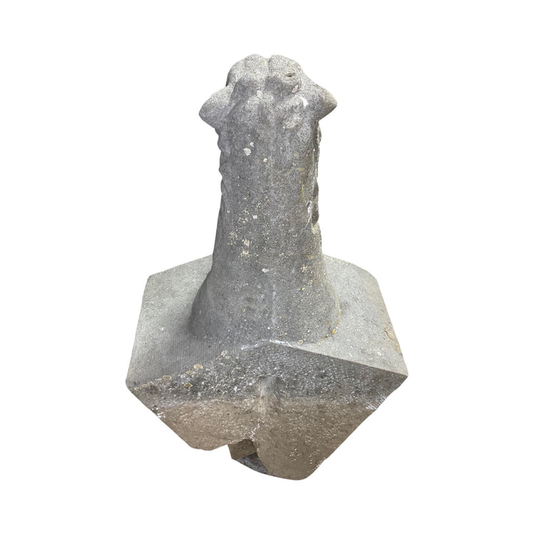 Pair of Belgian Bluestone Sculpture Gargoyles (GE-HPDU)
