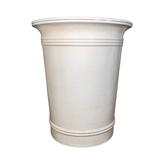 Contemporary French Terracotta Glazed Art Deco Vase (V-GEVM-A)