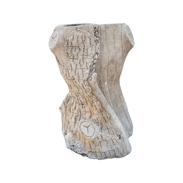 French Faux Bois Planter (V-UXRK)